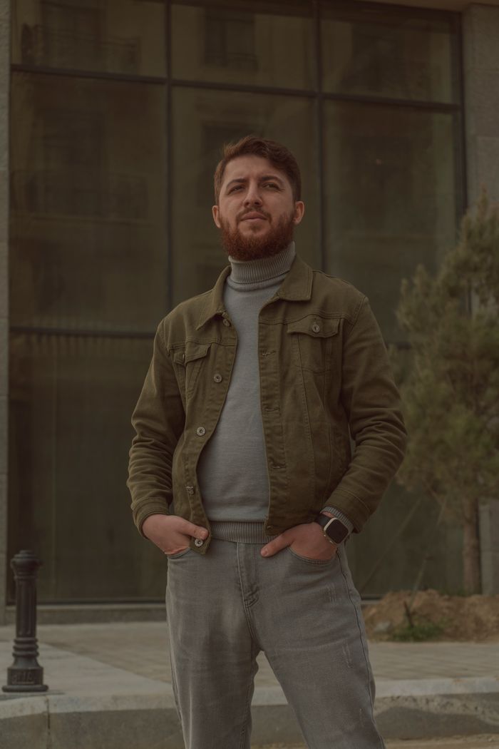Démo · Veste urbaine olive